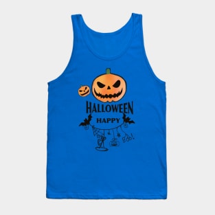 JERSEY2SHOP Halloween costumes for couples, women, men and children. Sticker Tank Top